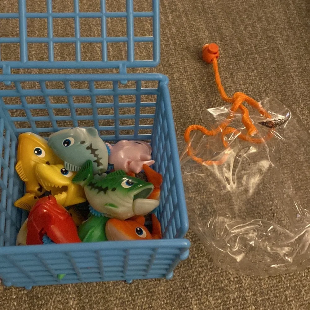 None blue cage